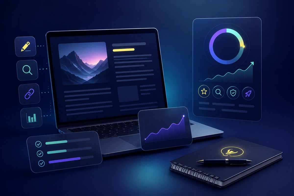 Illustration blog SEO: How to optimize a blog for Google search