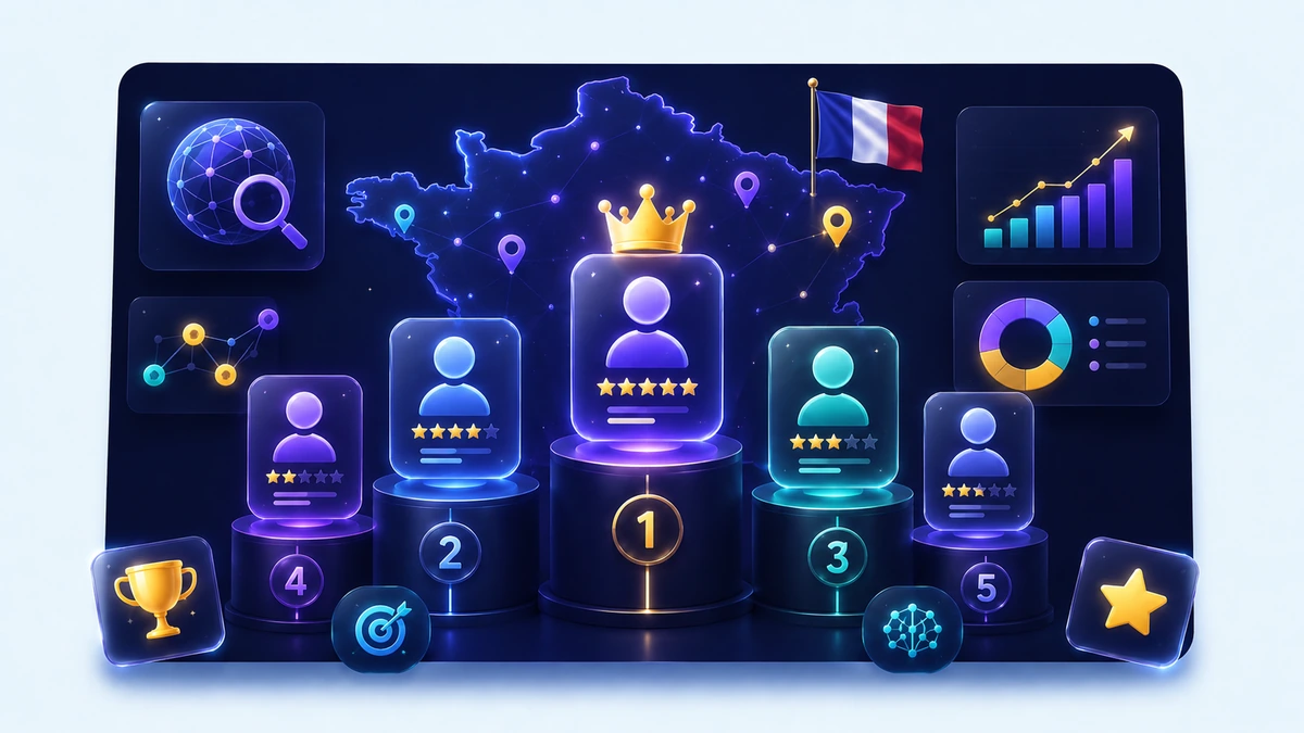 Illustration of the best GEO consultant in France for generative SEO