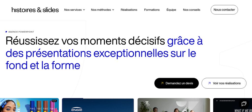 Site de Histoires & Slides