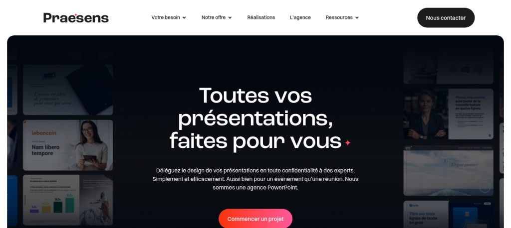 Site de Praesens