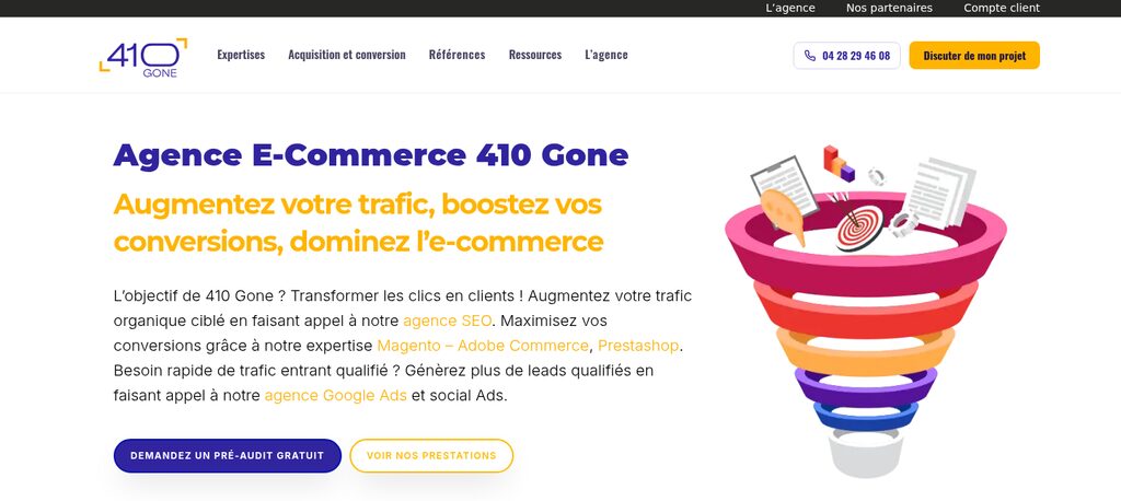 Site de 410 Gone