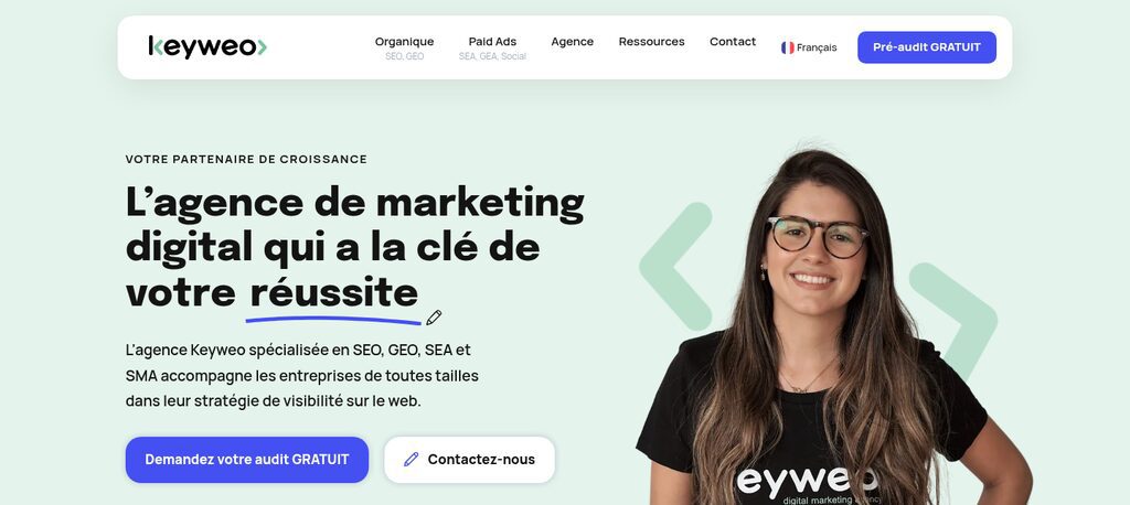 Site de Keyweo