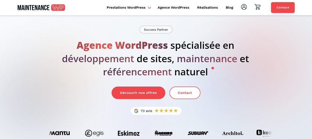 Site de Maintenance WP