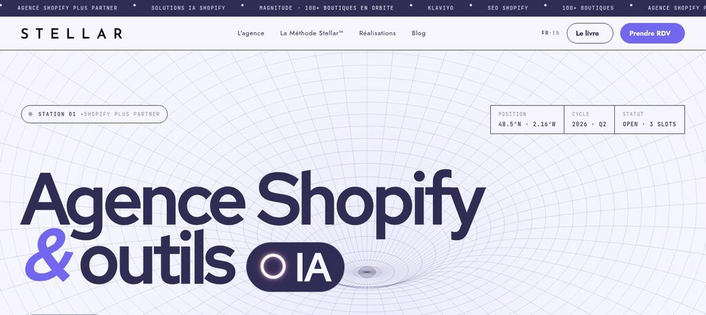 Site de Stellar Projects