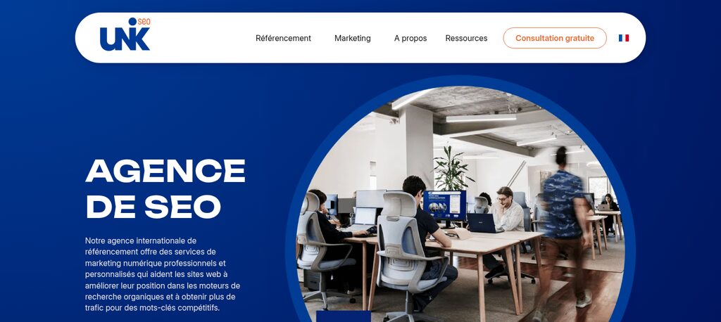 UniK SEO website
