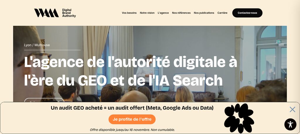Site de L'Agence WAM